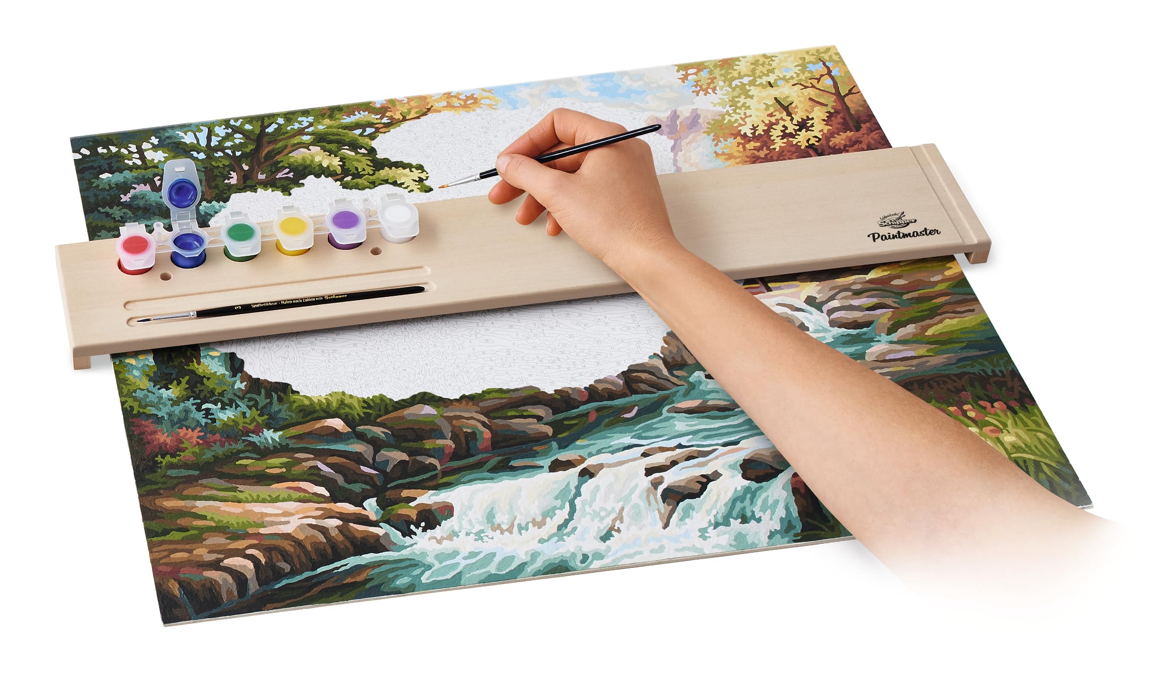 Schipper 605210763 Paint by Numbers Kit for Adults - DIY Master Painting Art Set with Premium Canvas & Brushes - Perfect for Home Decor, Relaxation & Creative Gift Ideas