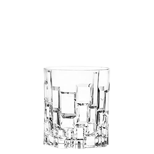 Premium 6-Piece Crystal Whiskey & Cocktail Glasses Set - 34cl (11.5oz) by Artisan du Cristal - Elegant Barware for Home Entertaining & Gifts - Perfect for Whiskey Tasting, Cocktail Parties & Special Occasions