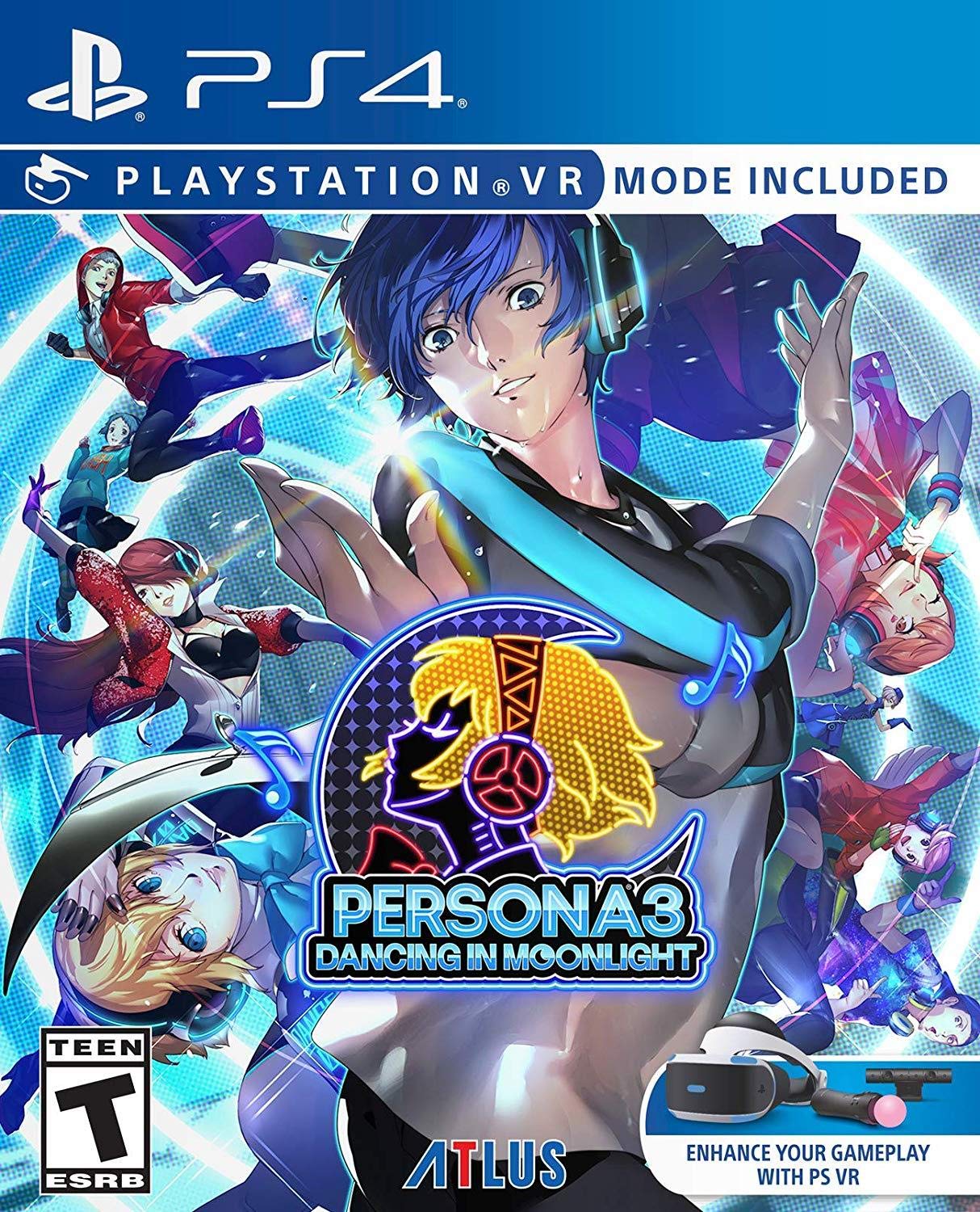 Persona 3: Dancing in Moonlight - PS4 Game | Rhythm Dance Adventure | Perfect for Anime Fans & Nighttime Gaming