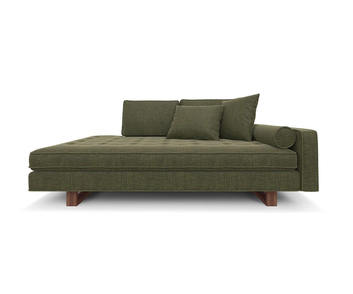 Olivia Chaise Lounge - Modern Upholstered Accent Chair for Living Room, Bedroom, or Office - Perfect for Relaxing, Reading, and Decorating Your Space