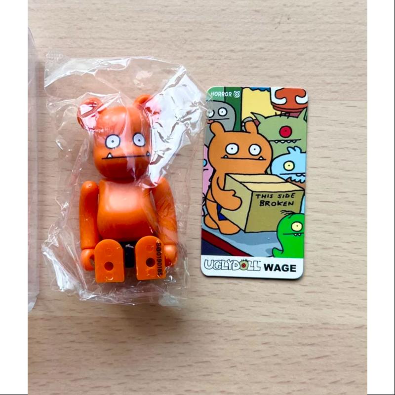 Bearbrick Series 19 HORROR UGLYDOLL WAGE 100% Collectible Figure - Limited Edition Vinyl Art Toy for Horror Fans & Collectors | Perfect for Display, Gifts, and Anime Decor