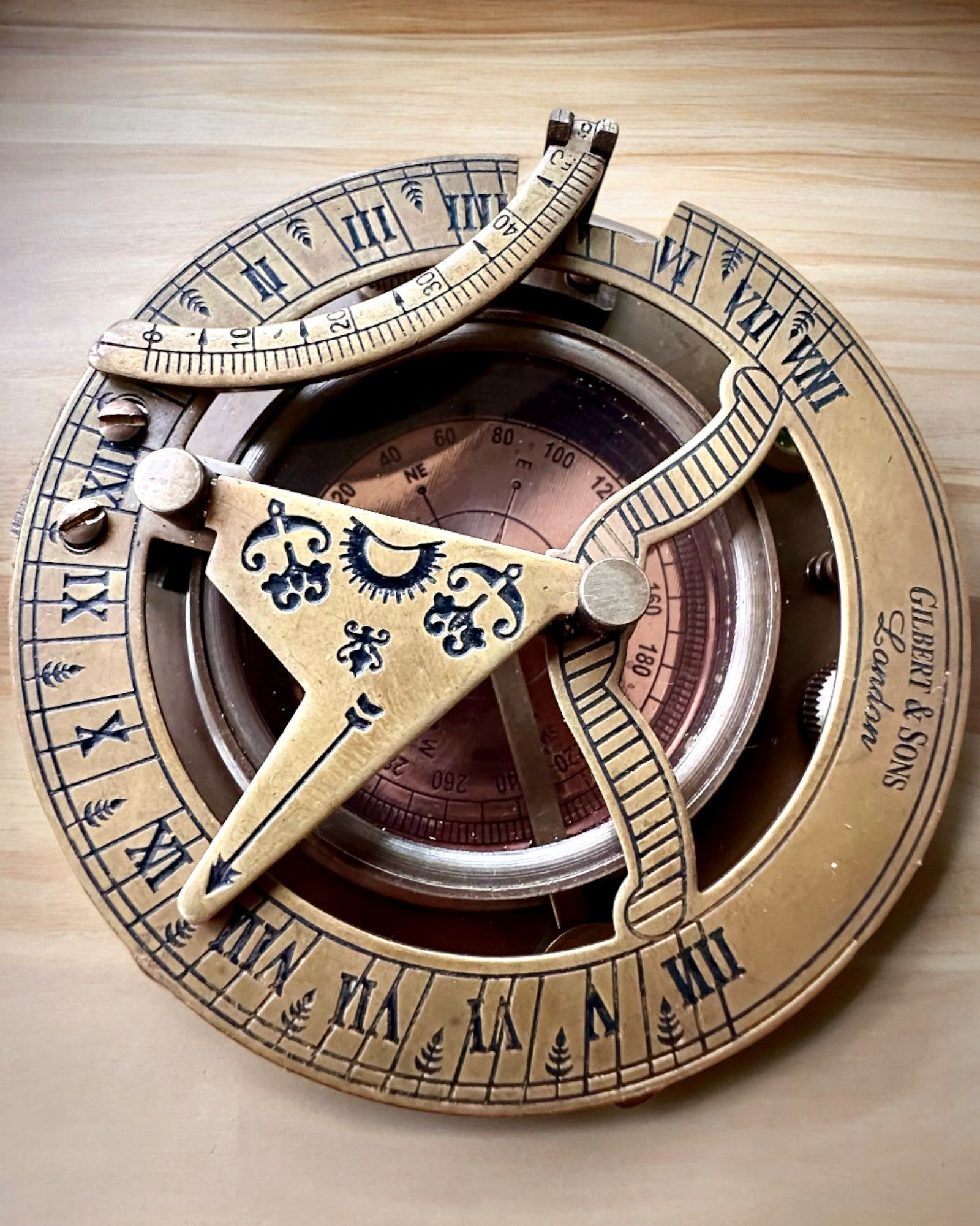Personalized Engraved Captain's Compass Explorer 2 - 2 Color Options for Gifts, Travel & Outdoor Adventures