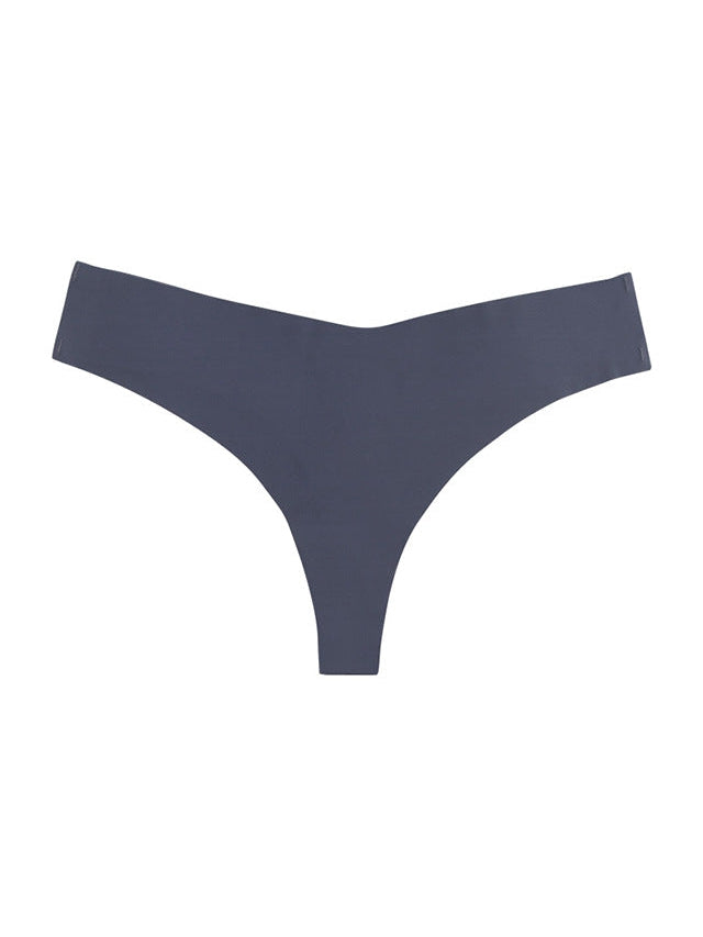 ZASUWA Women's Seamless V-Shape Waisted T-Back Underwear - Sexy Comfortable Lingerie for Everyday Wear & Special Occasions