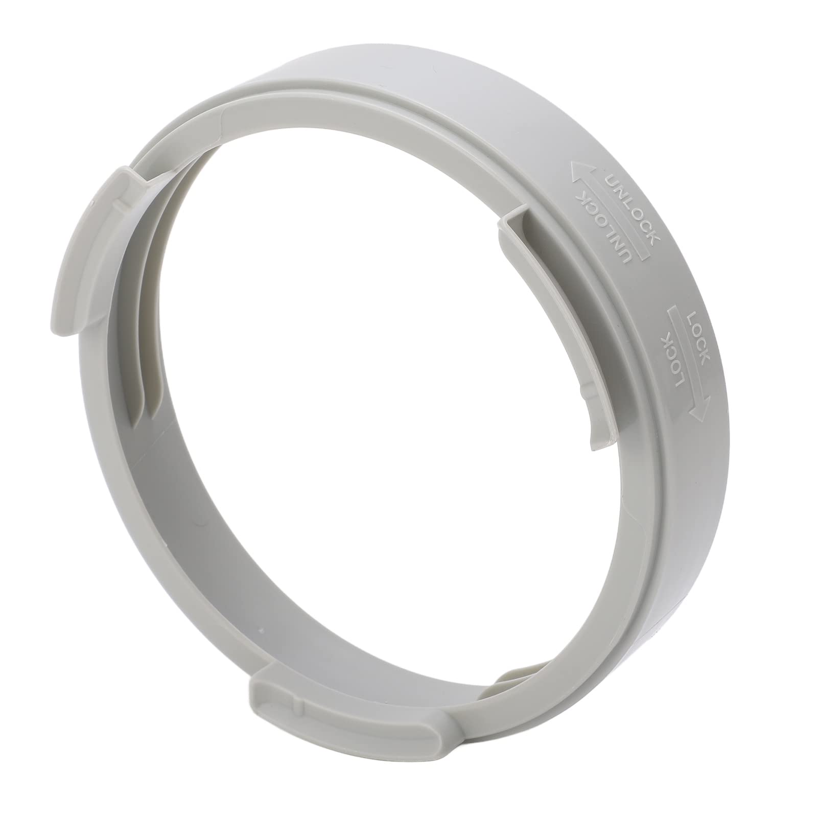5.9in ABS Portable AC Exhaust Hose Coupler - Clockwise & Counterclockwise Connector for Window Vent Pipe | Perfect for Portable Air Conditioner Units, Home Cooling & RV Use