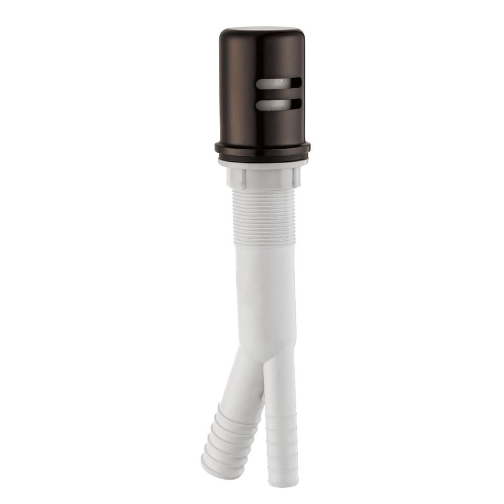 Design House 522979 Dishwasher Air Gap - Stainless Steel Sink Air Gap for Kitchen Plumbing, Prevents Backflow & Contamination - Perfect for Dishwashers, Garbage Disposals & Under Sink Installations