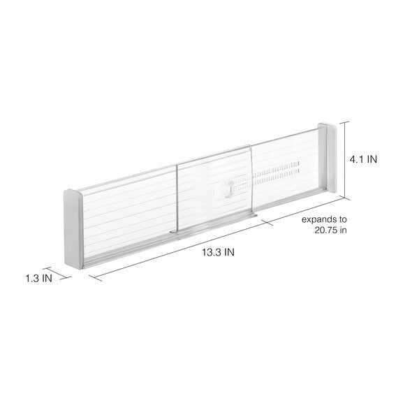 Adjustable Deep Drawer Dividers - Customizable Organizer for Kitchen, Office & Craft Storage - Perfect for Utensils, Files & Supplies