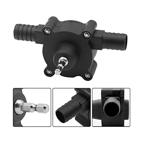 Lightweight Self-Priming Centrifugal Water Transfer Pump - Electric Drill Car Wash Pump, Portable for Water Tanks, Easy to Transport - Perfect for Home, Garden, and Vehicle Maintenance