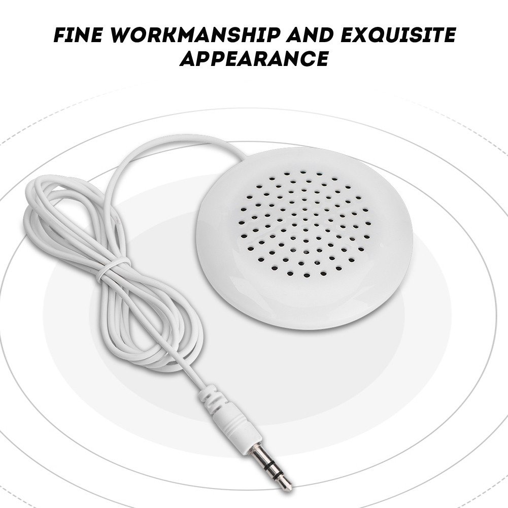 New Pillow Speakers, Mini Stereo Speakers, Portable CD Players for MP3 Players - Perfect for Home, Office, and Arts & Crafts