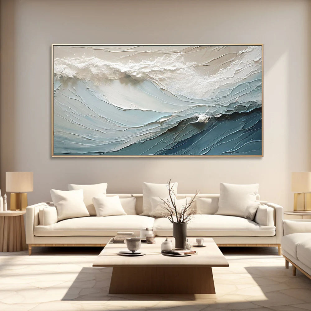 Peru Order Ocean and Sky Painting #OS 059 - Stunning Wall Art for Home Decor, Office & Living Room
