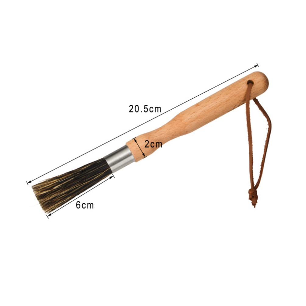 Premium Espresso Machine Cleaning Brush - Grain Cleaner Brush for Coffee Grinder & Maker - Durable Nylon Bristles for Deep Cleaning - Perfect for Home Baristas & Coffee Shops
