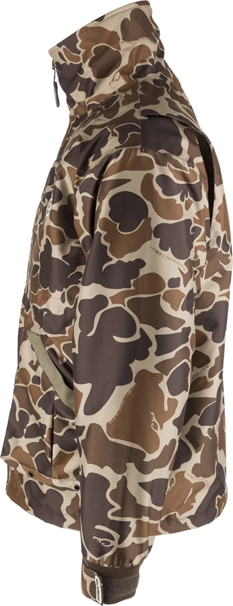 Drake Waterfowl MST Refuge 3.0 Fleece-Lined Full Zip Jacket - Men's Insulated Hunting Coat for Cold Weather - Perfect for Outdoor Adventures, Camping & Waterfowl Hunting