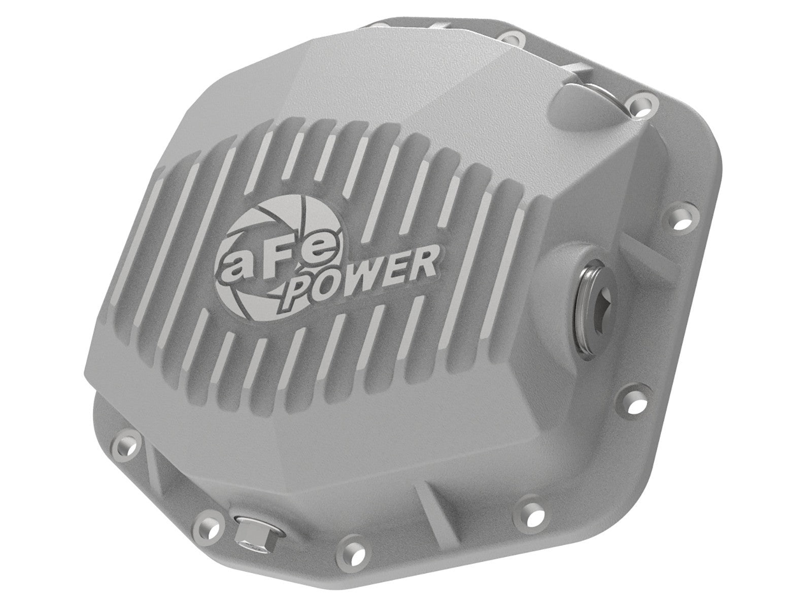 2021-2022 Ford Bronco aFe Street Series Rear Differential Cover - Raw Finish with Machined Fins | Heavy-Duty Protection for Off-Road & Performance Driving