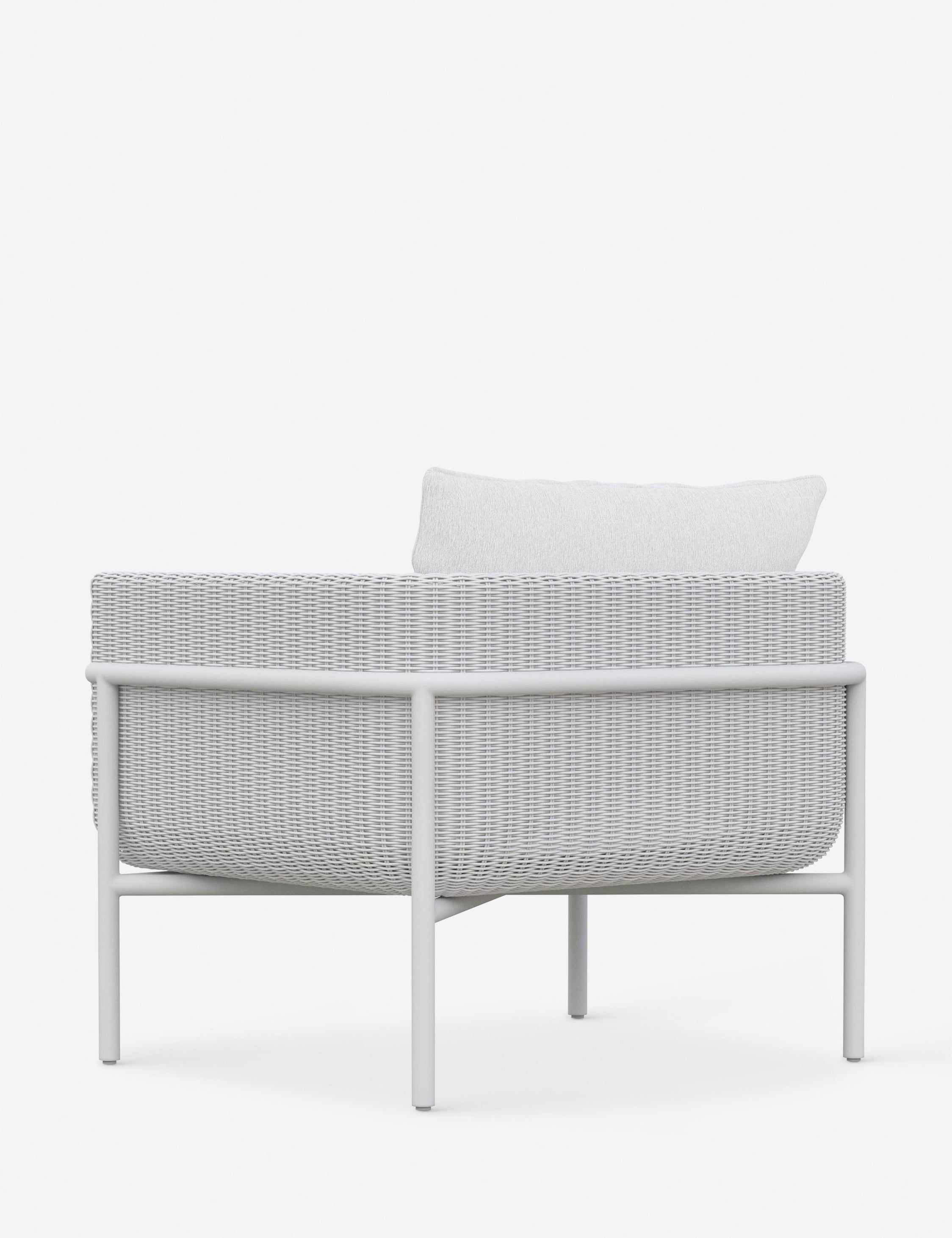 Stylish Camira Indoor/Outdoor Accent Chair - Waterproof & Durable Patio Furniture for Garden, Poolside, and Balcony Relaxation