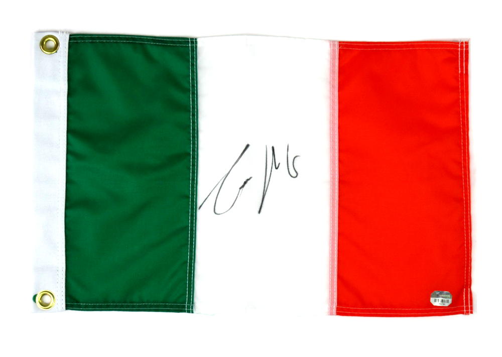 Conor McGregor Autographed UFC 12x18 Ireland Flag - Fanatics Authentic Collectible - Perfect for MMA Fans, Sports Memorabilia Displays & Irish Pride Decor