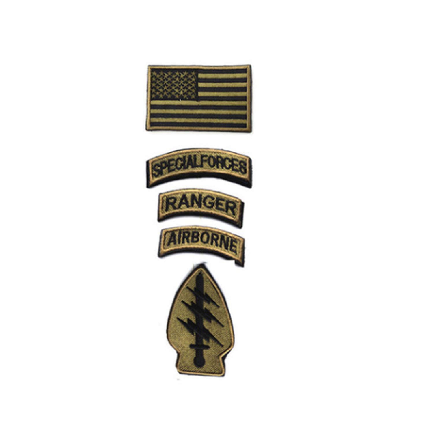 Special Forces Tactical Embroidered Military Patch - Army Navy Air Force Badge for Uniforms & Tactical Gear - Perfect for Outdoor, Airsoft, Cosplay & Collectors