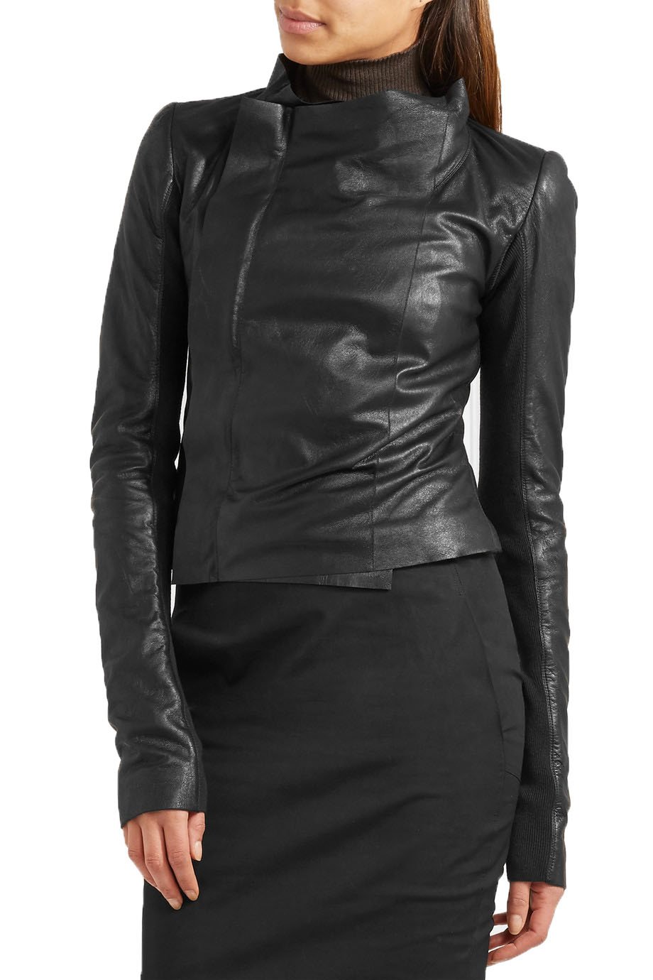 Captain Cory Women's Real Leather Motorcycle Jacket - Crispy Black Bomber Style for Bikers & Fashion | Perfect for Riding, Casual Outfits & Night Out