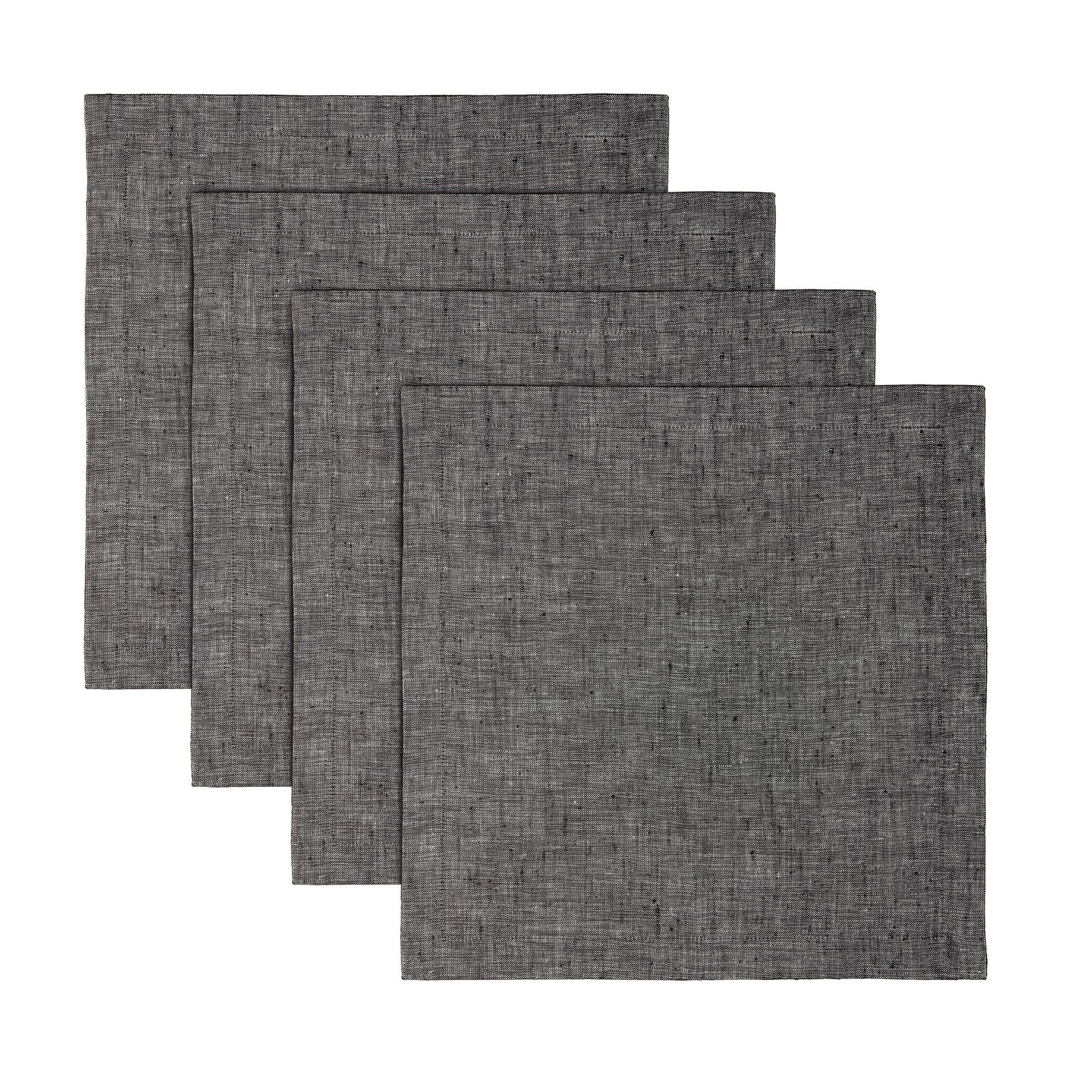 Premium Athena Square Placemats Set of 4 - Waterproof & Heat-Resistant Dining Table Mats for Everyday Use, Dinner Parties, and Home Decor