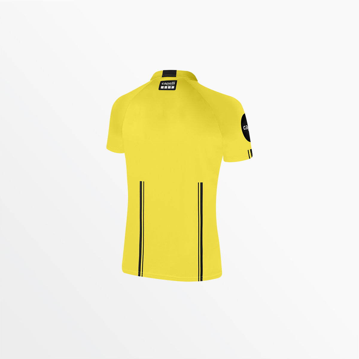Women's Official Referee V-Neck Short Sleeve Jersey - Comfortable Sports Shirt for Soccer, Basketball & Volleyball Games, Training & Coaching