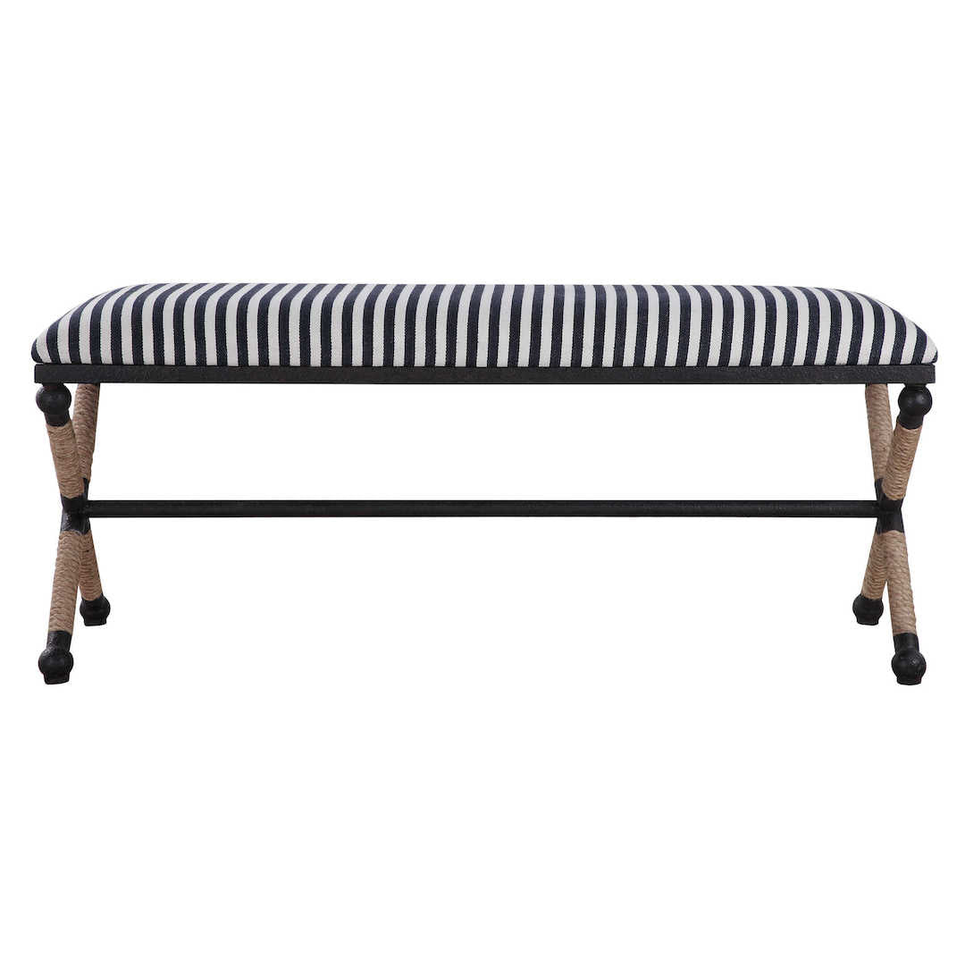Riveria Bench - Modern Outdoor Wooden Bench for Patio, Garden, and Backyard | Durable Weather-Resistant Teak Wood | Perfect for Relaxing and Entertaining