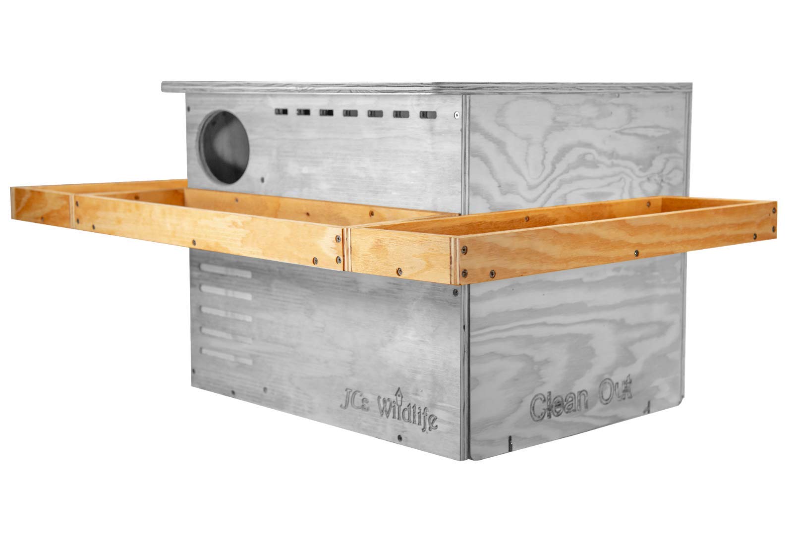 JC's Wildlife Exercise Platform for Barn Owl Nesting Box - Durable Outdoor Perch for Birds of Prey | Perfect for Wildlife Observation & Nesting Support