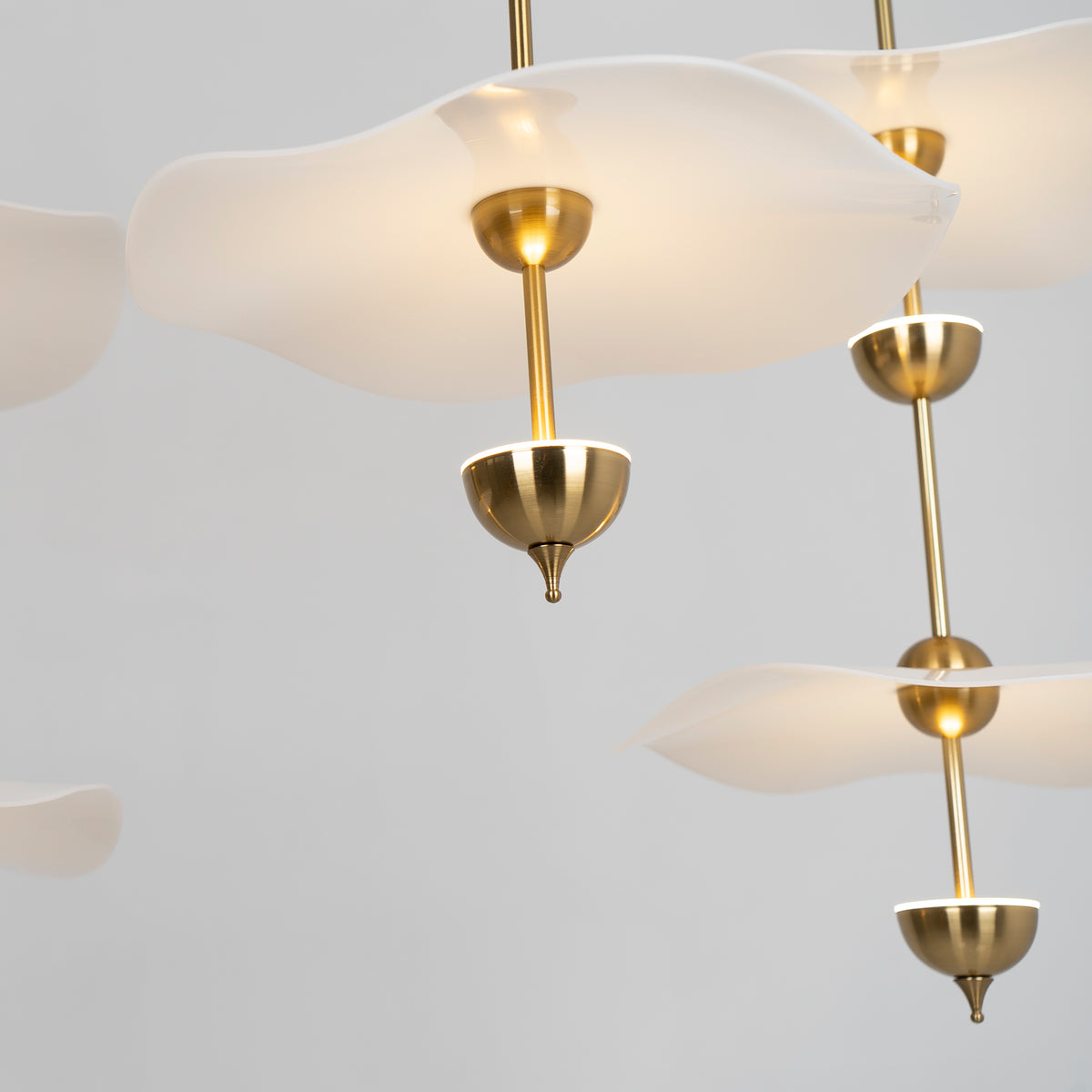 Envolee Double Biscuit Pendant Light - Modern Farmhouse Ceiling Fixture for Kitchen Island, Dining Room & Bedroom Lighting
