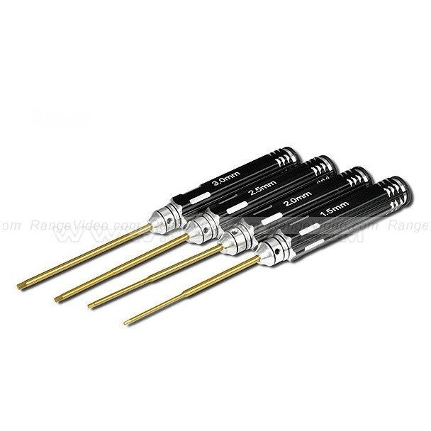 Premium Titanium Screwdriver Set (1.5mm & 3.0mm) - TL9037 for Tarot Cards, Jewelry Repair & Precision Electronics Maintenance