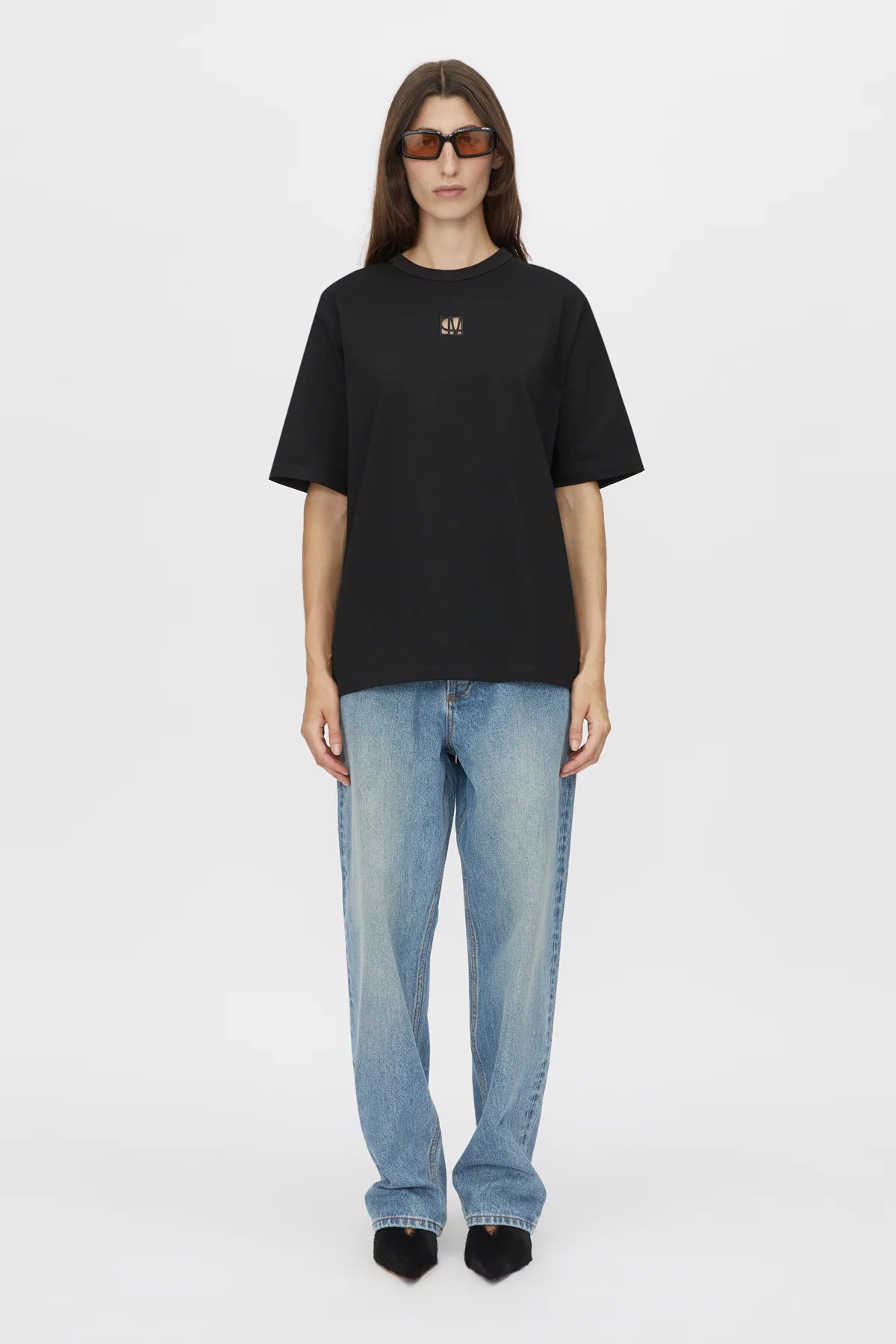 Bloom Embroidered T-Shirt for Women - Soft Cotton Casual Tee with Floral Embroidery - Perfect for Everyday Wear, Outings & Layering