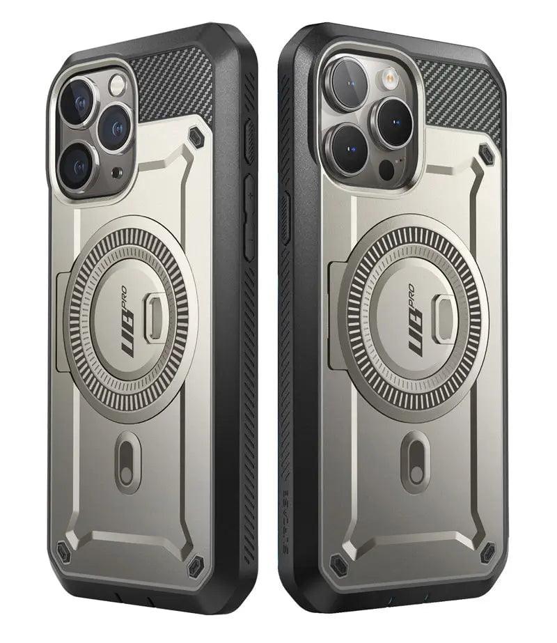 iPhone 15 Pro SUPCASE UB Pro Mag Full Body Protective Case with Magnetic Compatibility - Perfect for Outdoor Adventures, Work & Daily Use
