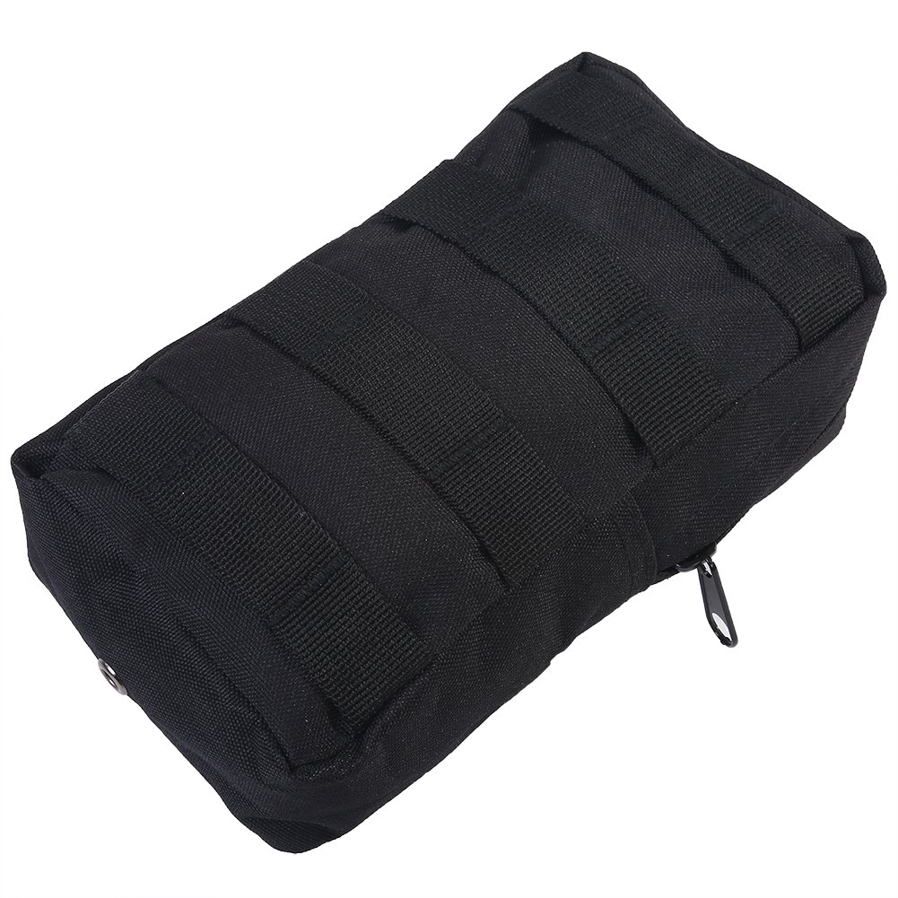 Tactical Vest for Men - Durable Outdoor Hunting Camping Hiking Fishing Airsoft Gear (Black) - Perfect for Military Training, Paintball, Survival & Tactical Sports