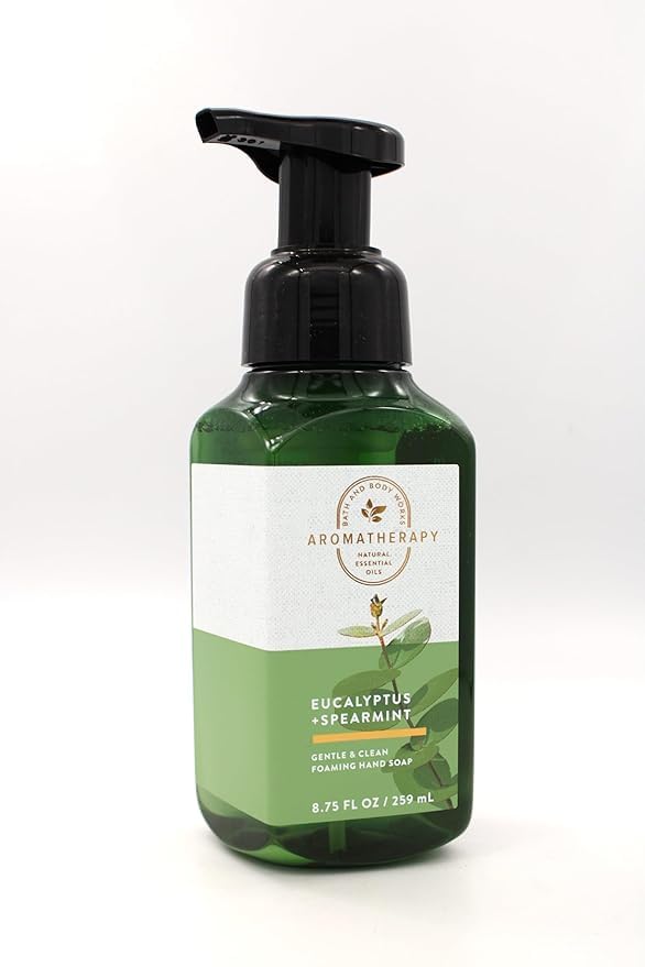 Eucalyptus Spearmint Gentle Foaming Hand Soap - 8.75 fl oz | Natural & Moisturizing | Perfect for Bathroom, Kitchen & Office Use