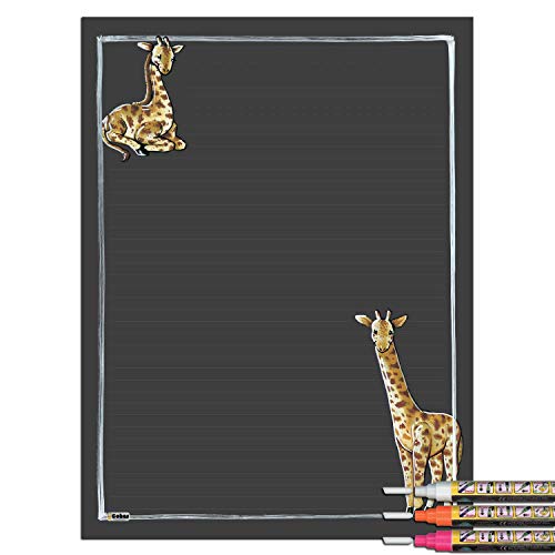 Giraffe With 3 Bright Markers