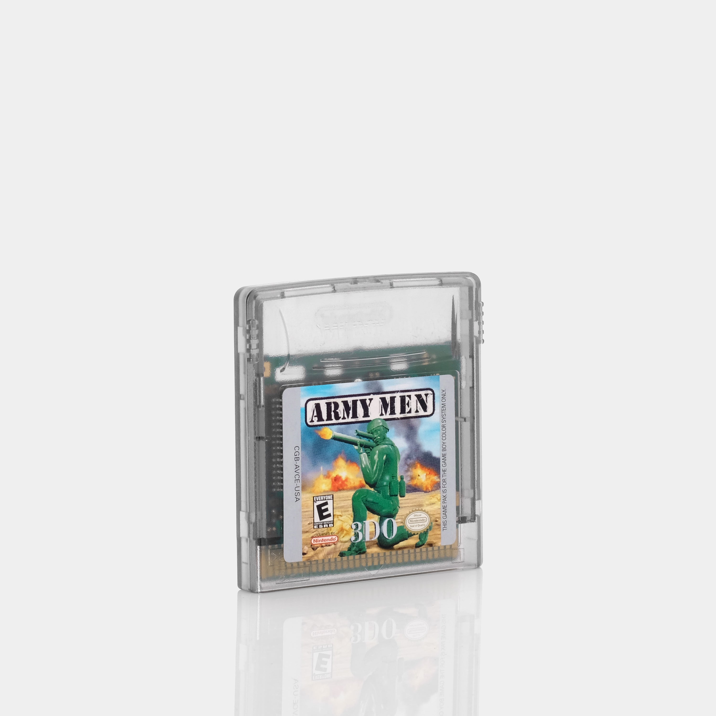 Vintage Army Men Game for Game Boy Color - Classic Military Strategy Video Game for Kids & Adults - Perfect for Retro Gaming Collectors & Nostalgic Fun