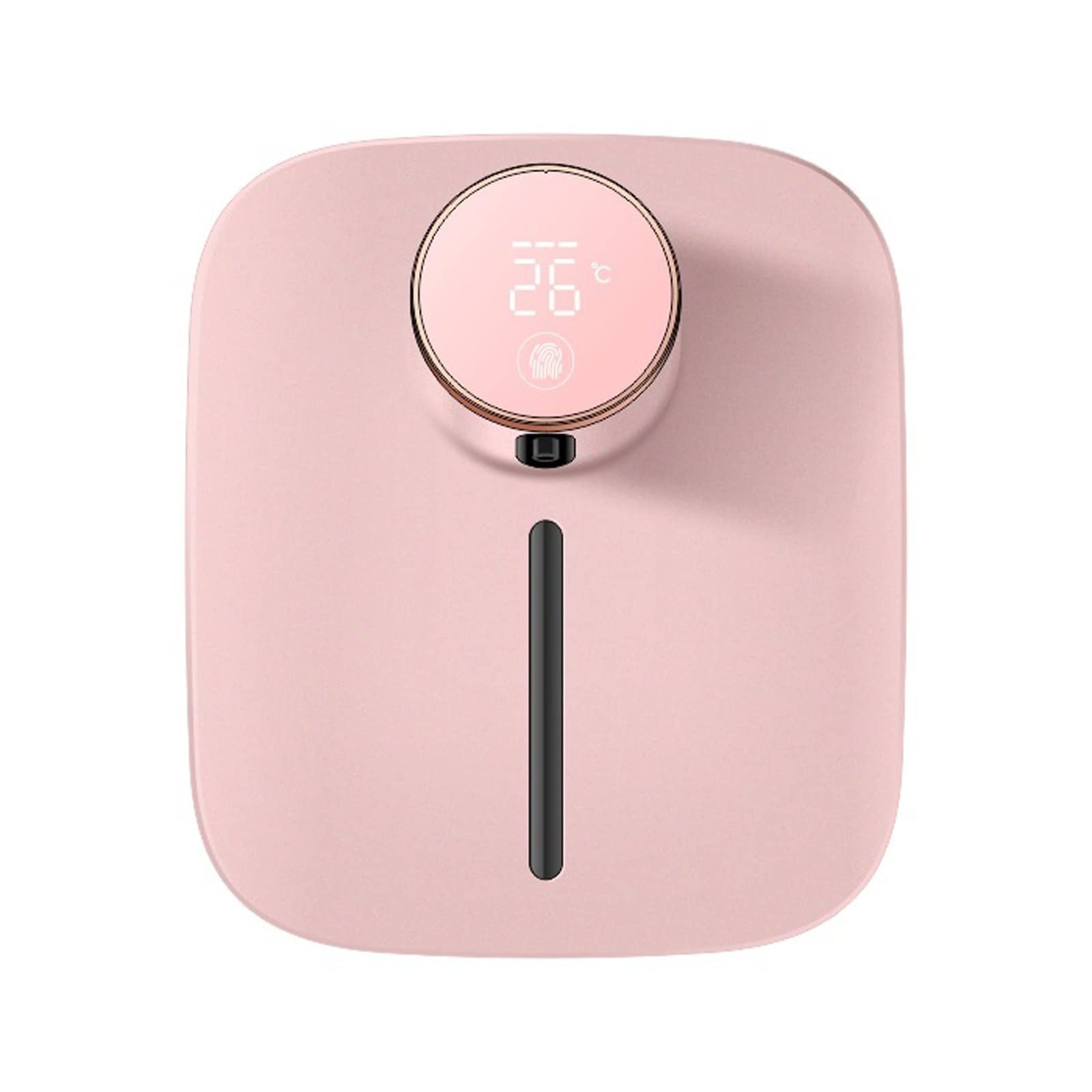 Automatic Touchless Soap Dispenser 320ml - Rechargeable Wall Mount Hand Sanitizer Dispenser for Bathroom, Kitchen & Hotel | Pink | Hygienic Hands-Free Solution for Home, Office & Public Spaces | No-Touch Technology Prevents Germ Spread - Perfect for High-Traffic Areas, Restaurants, Hospitals, Schools, Gyms & Workplaces | Ideal for Daily Hand Hygiene & Public Safety | Great for Pandemic Prevention, Contactless Cleaning & Modern Smart Homes