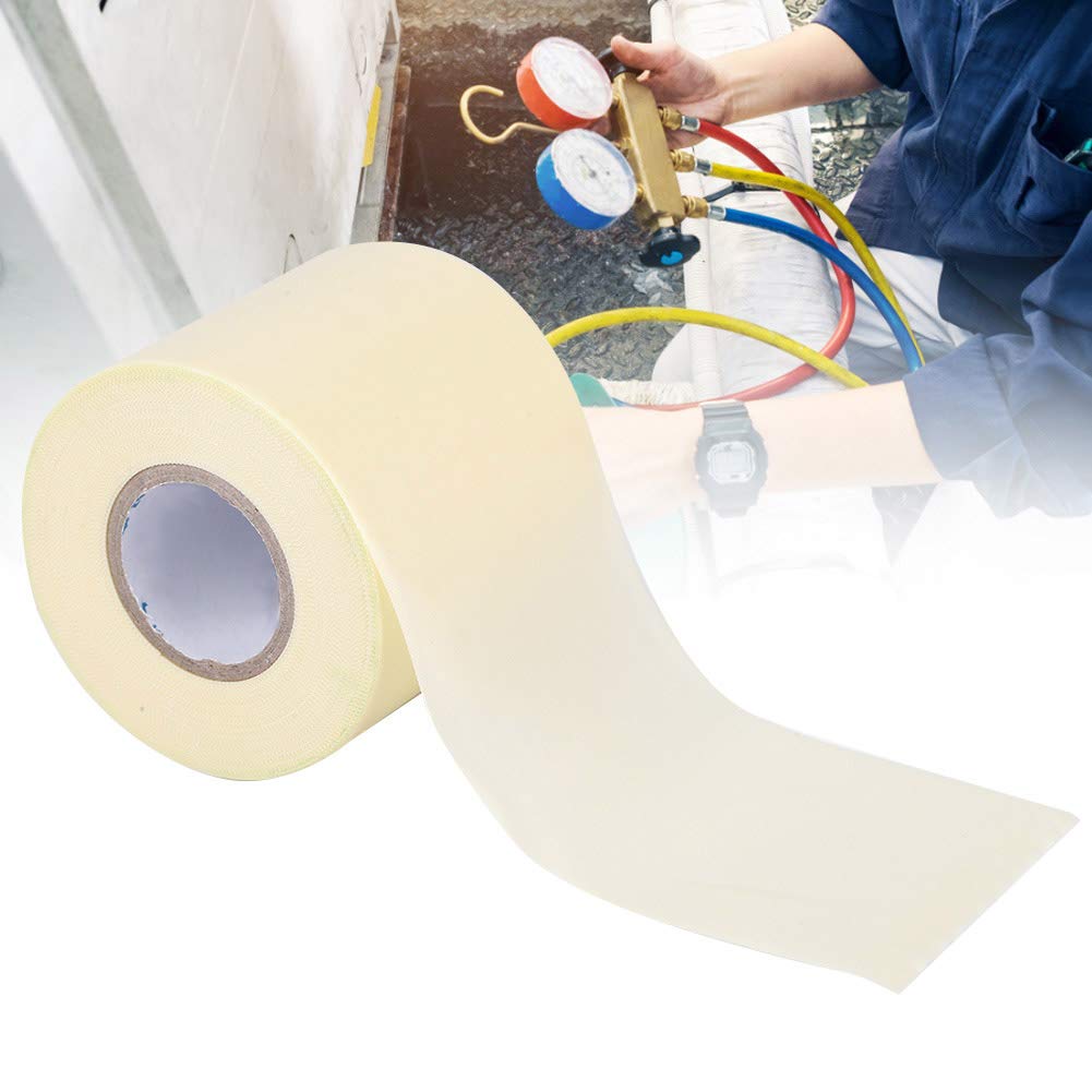 PVC Thickened Air Conditioner Pipe Tape - Insulated Pipe Wrapping Band for AC Tube Installation & Repair | Durable HVAC Sealant for Home & Commercial Use
