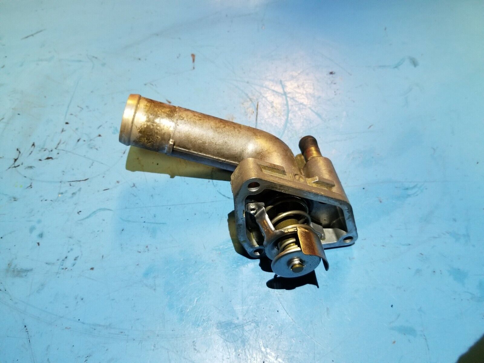 2003-2006 Nissan Maxima Coolant Water Outlet with Thermostat - OEM Replacement Part (Fits 110K Miles) - Engine Cooling System Repair for Daily Driving & Performance