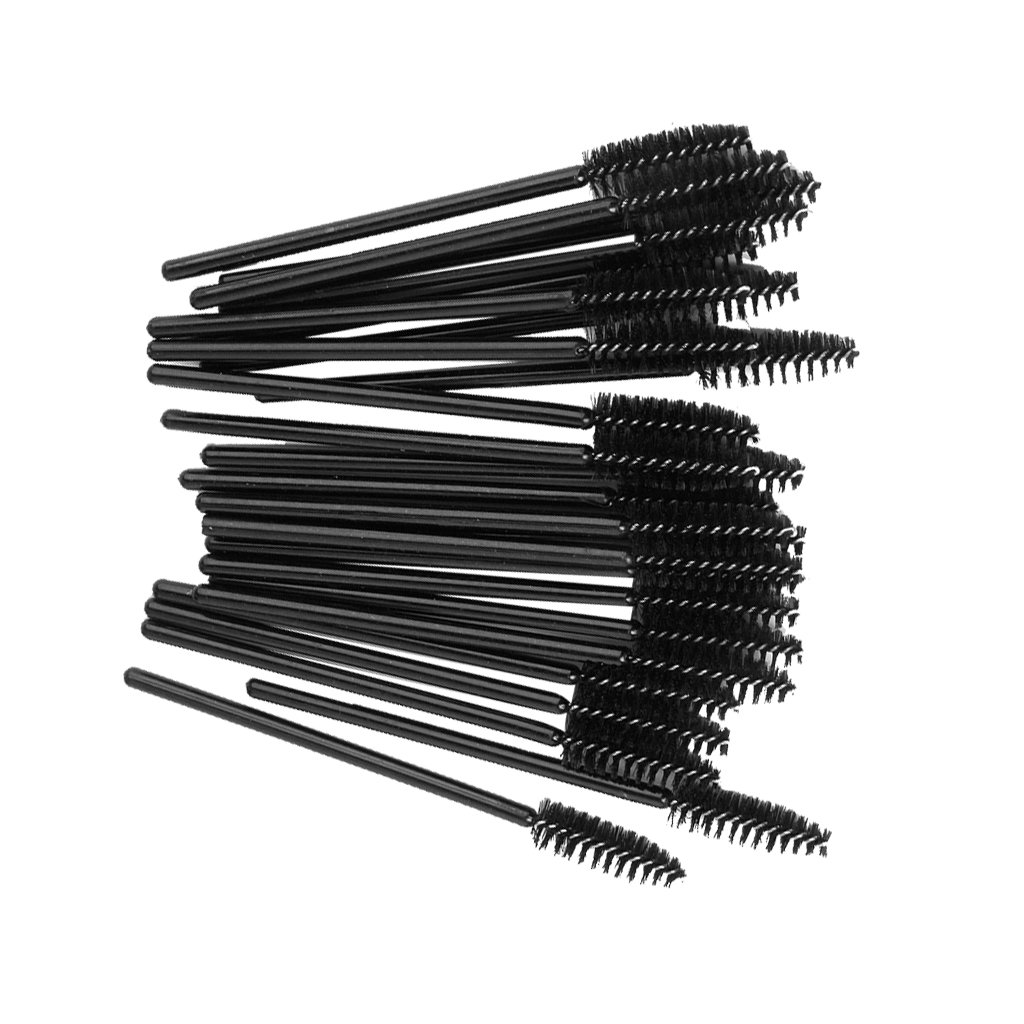 25PCs Disposable Eyelash Mascara Wands - Professional Eyelash Extension Brushes for Salon & Home Use - Perfect for Lash Artists, DIY Makeup & Beauty Enthusiasts