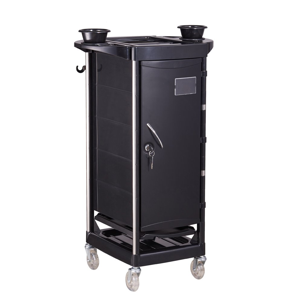 ESKARNE Professional Salon Hair Color Trolley Cart - Rolling Storage Station for Hair Dye & Styling Tools | Perfect for Salon, Spa & Home Use