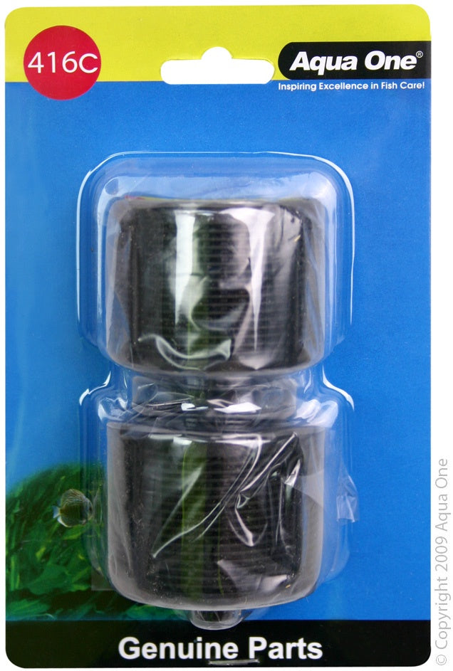Aqua One Carbon Cartridge Moray 320/320L 2 Pack (416C) - Premium Aquarium Water Filter Replacement for Clean & Clear Fish Tank - Perfect for Freshwater & Saltwater Tanks