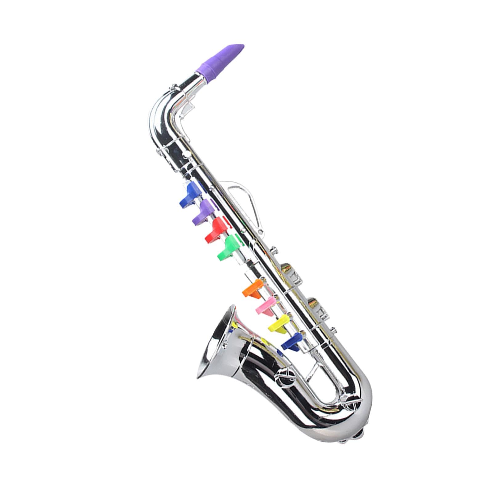 Kids Toy Saxophone - Early Learning Musical Instrument for Toddlers | Fun & Educational Pretend Play, Multifunctional Toy for Children | Perfect for Birthday Gifts, Preschool Learning & Music Exploration