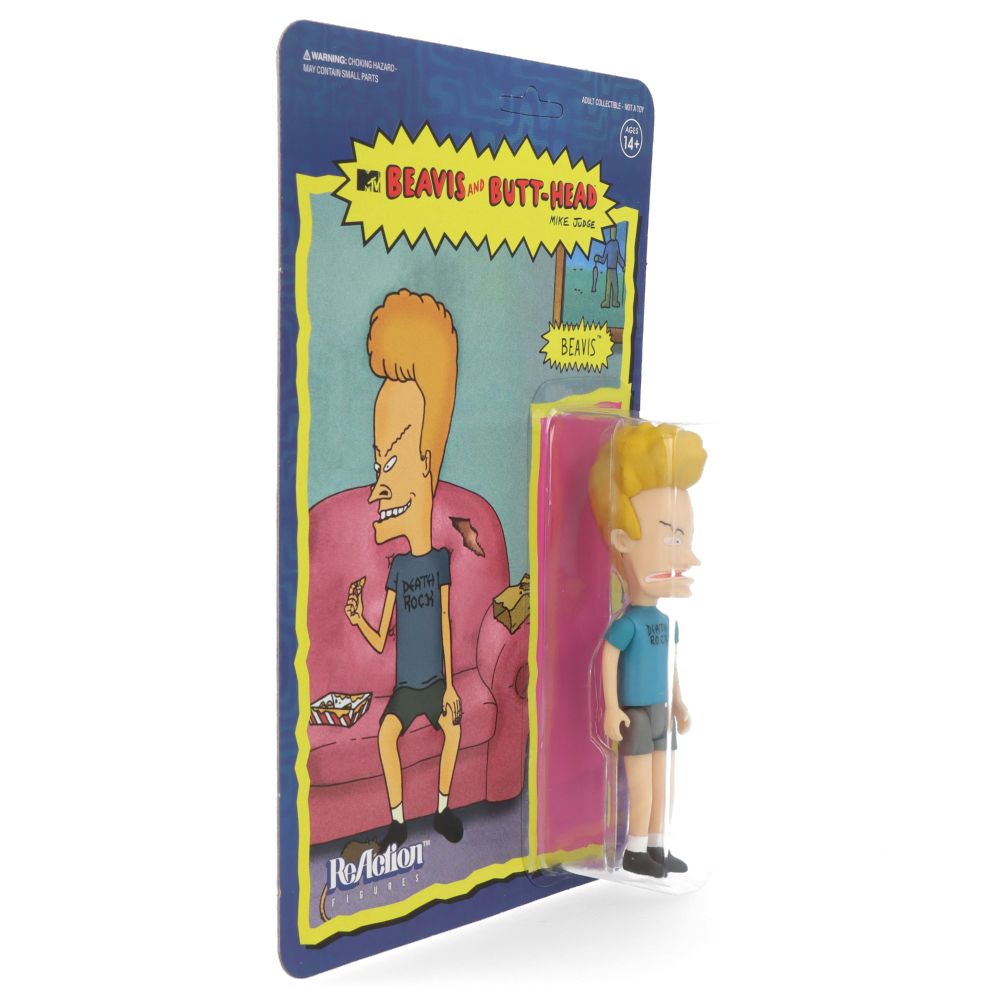 Beavis and Butt-Head ReAction Figure - Classic 90s Cartoon Collectible - Perfect for Fans, Nostalgic Decor, and Pop Culture Displays