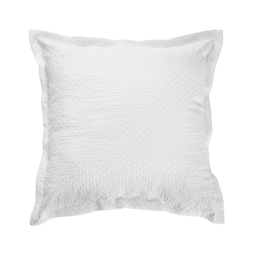 Premium White Square Filled Cushion - Soft & Comfortable Home Decor for Sofa, Bed, or Office - Perfect for Living Room, Bedroom, and Workspace Relaxation