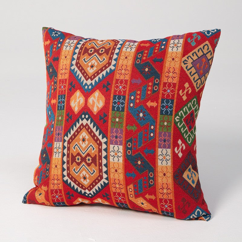 Extra Large Decorative Throw Pillows for Couch & Bedroom - Modern Bohemian Chenille Pillow Covers with Geometric Patterns - Perfect for Living Room, Sofa, Dorm Decor & Home Styling