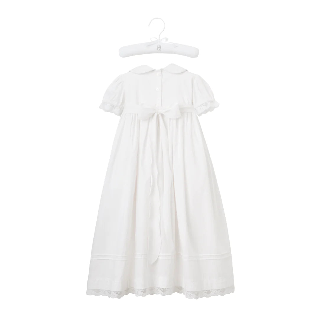 Girls' Christening Gown & Bonnet Set - Elegant Baptism Outfit for Baby Girls - Perfect for Christenings, Baptisms & Special Ceremonies
