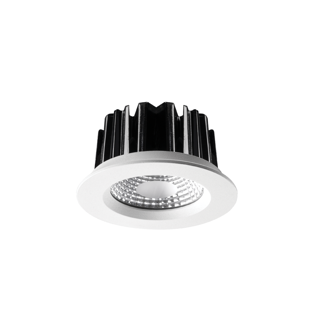 Apex 15W LED Recessed Downlight - 70° Beam Angle, 105mm Cutout, White - Perfect for Home, Office & Commercial Lighting