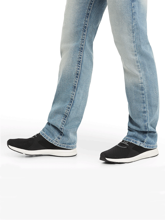 Ariat Men's M7 Rocker Stretch Stirling Stackable Straight Leg Jean Shasta - Comfortable Work & Casual Denim Pants for Ranch, Riding & Everyday Wear