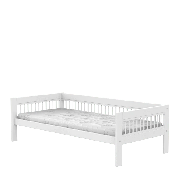 Breeze Single Bed - Comfortable and Stylish Twin Size Bed Frame for Small Spaces | Perfect for Guest Rooms, Dorms, and Apartments