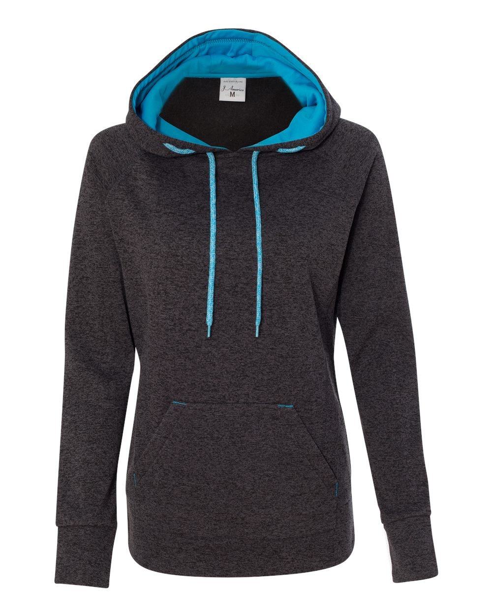 J. America NCAA Women's Pullover Hooded Sweatshirt - Cozy Fleece Hoodie for College Fans, Game Day & Casual Wear