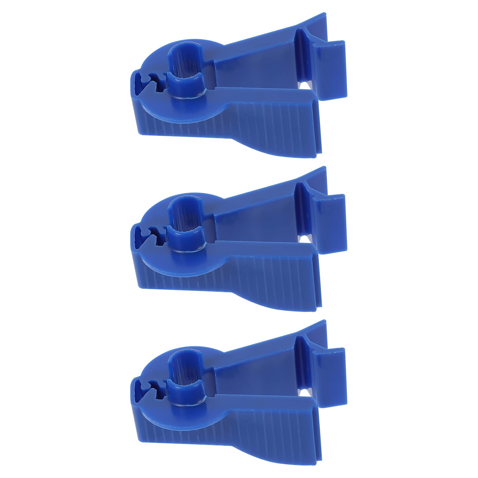 3pcs Peritoneal Dialysis Flow Control Clips - Medical Grade Tubing Clamps for Dialysis Bags | Blue PD Accessories for Home & Clinical Use
