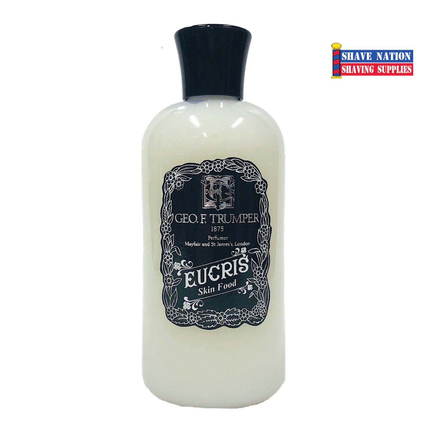 Geo F Trumper Eucris Skin Food - Hydrating Facial Toner & Moisturizer for Men - Perfect for Pre-Shave & Post-Shave Care - Luxury Skincare Gift Set