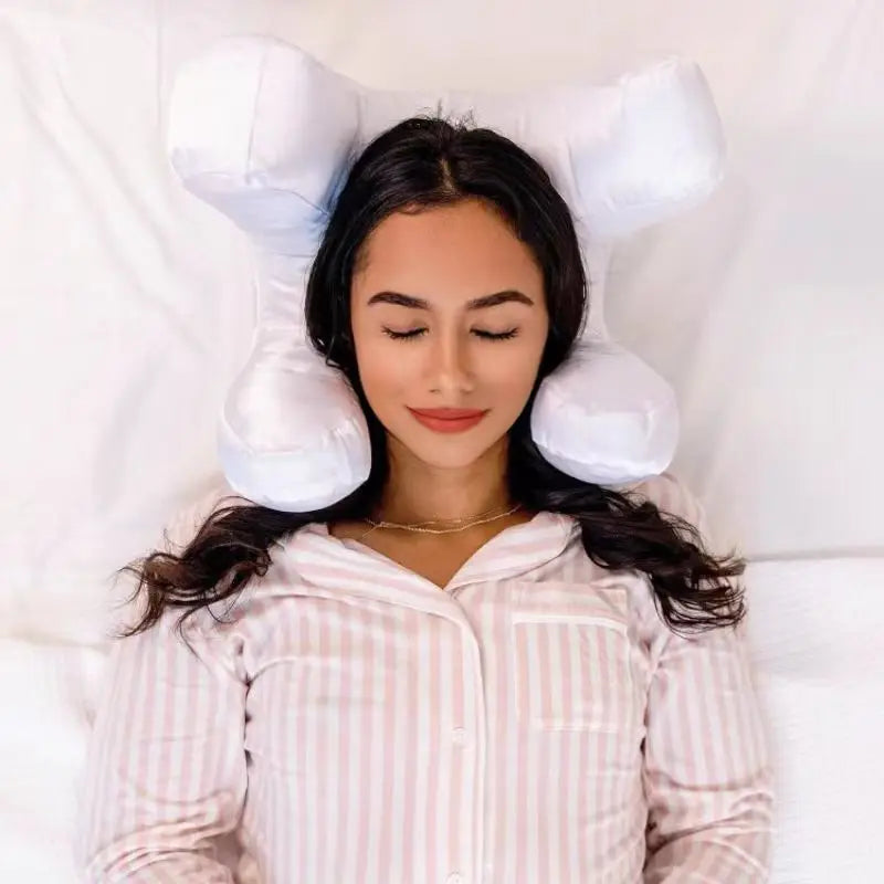 Face Pillowz - Soft & Comfortable Travel Pillow for Neck Support - Perfect for Airplane, Car, Office & Home Use